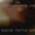 Maine horny women