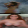 Mature woman crotch shots