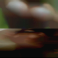 Naked woman dancing